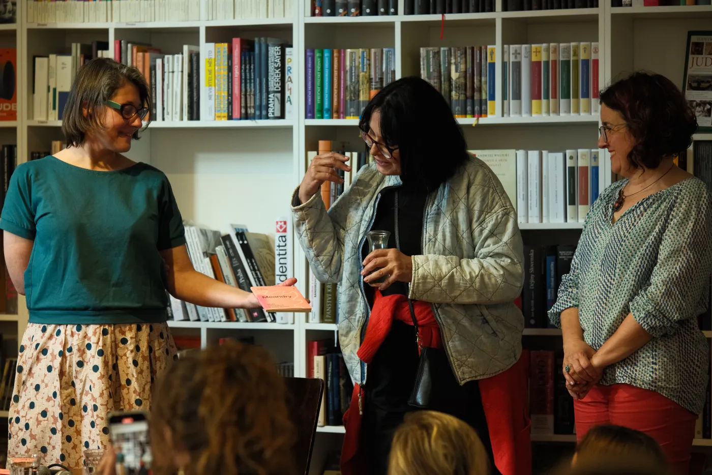 Křest knihy Meandry